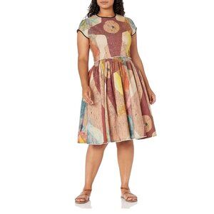 NWT Making the Cut, Gary Graham Carnival dress, Size Large